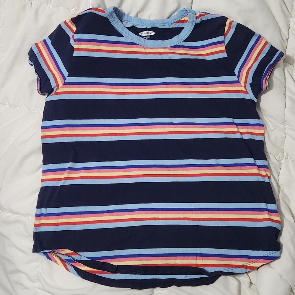 Medium Old Navy striped shirt